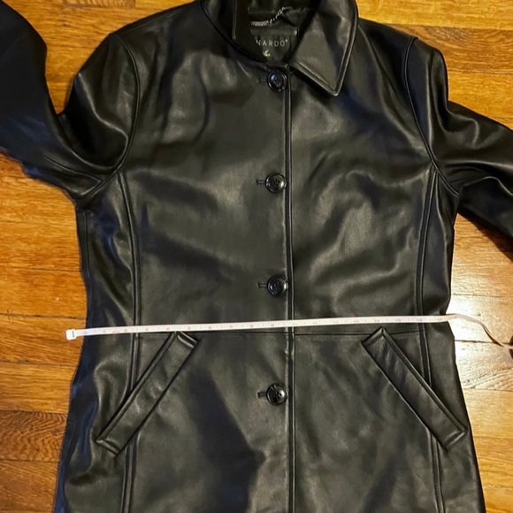 Bernardo butter soft leather jacket/blazer size S-NWOT - Picture 7 of 12